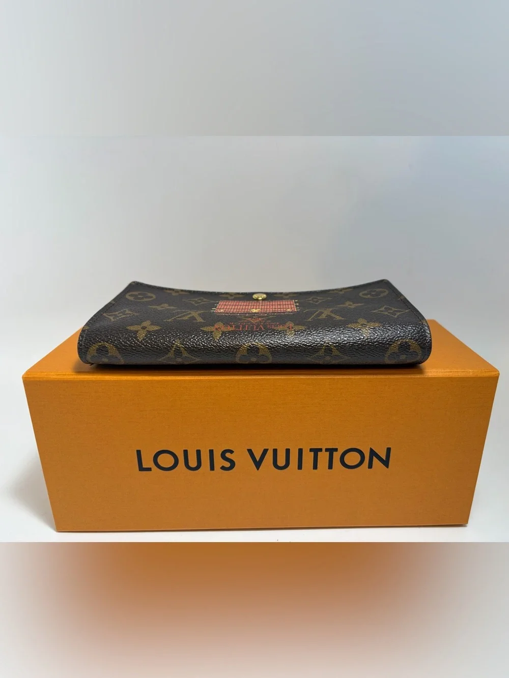 Louis Vuitton Vintage Sarah Trunks and Locks Monogram Wallet